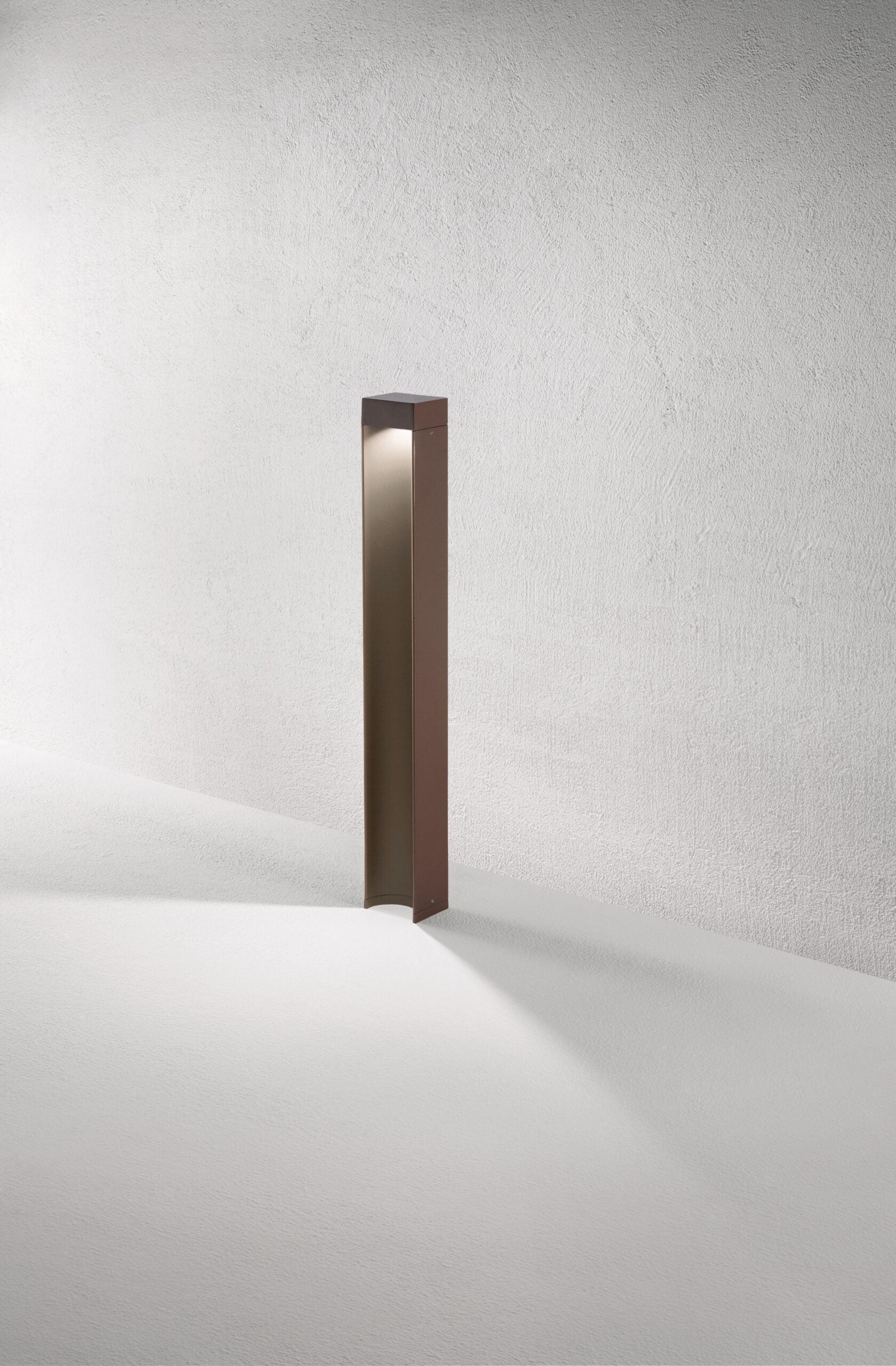 Paletto Aspen Quadra 5022 grande corten Isyluce