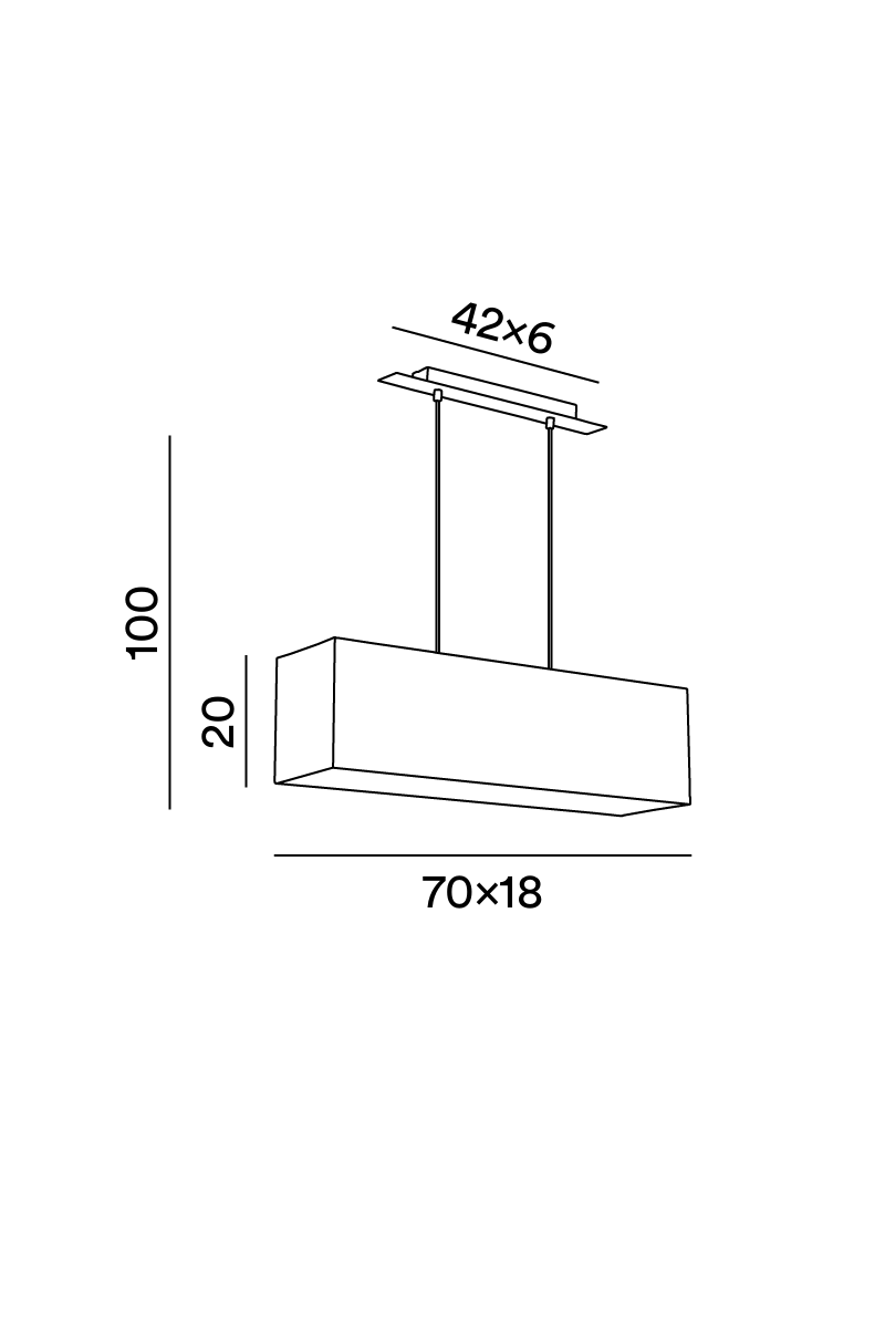 Perenz Para Hotel 5886 - Disegno tecnico e misure