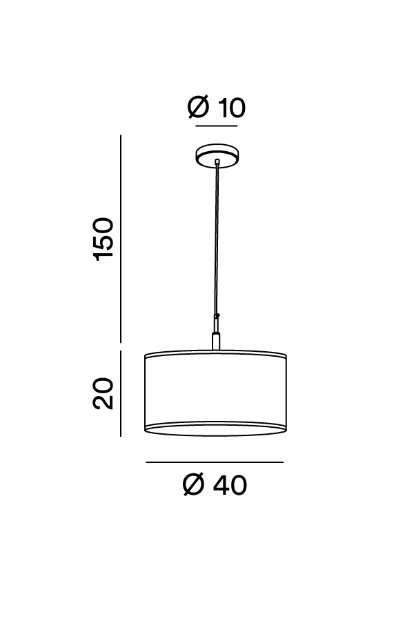 Perenz Round Hotel 6166 - Disegno tecnico e misure