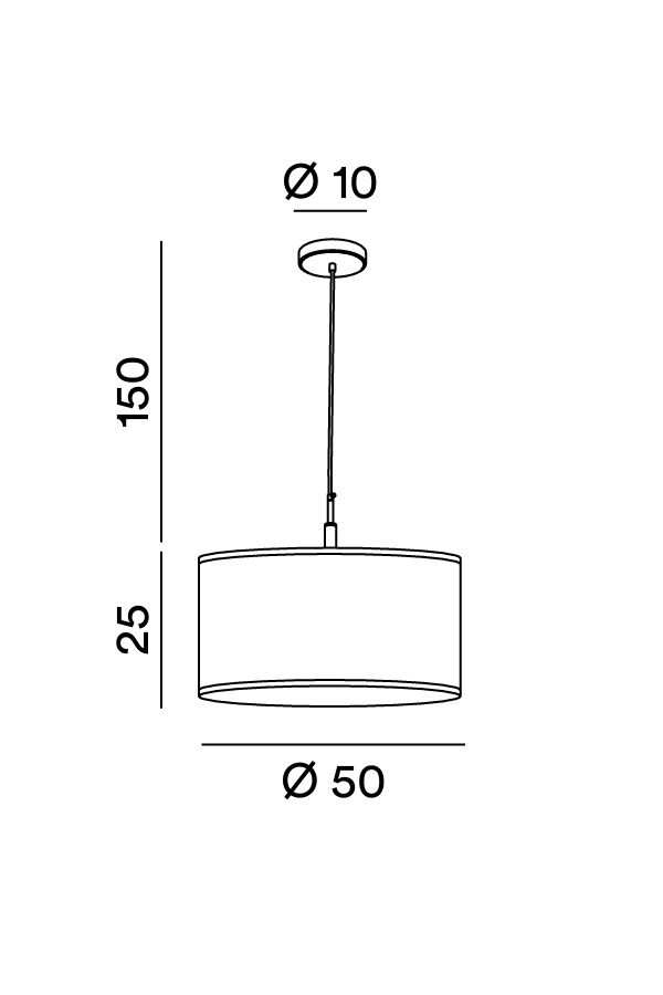 Perenz Round Hotel 6168 - Disegno tecnico e misure