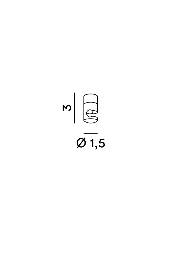 Disegno tecnico quotato supporto decentramento Perenz 6249
