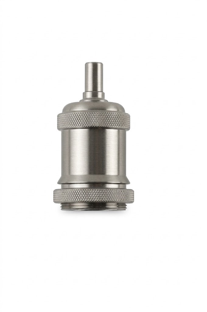 Portalampada in metallo Perenz 6251 cromo lucido