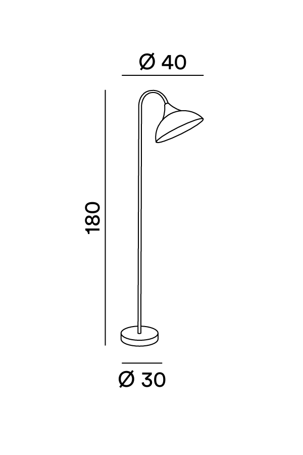 Perenz Swan 6260 - Disegno tecnico e misure