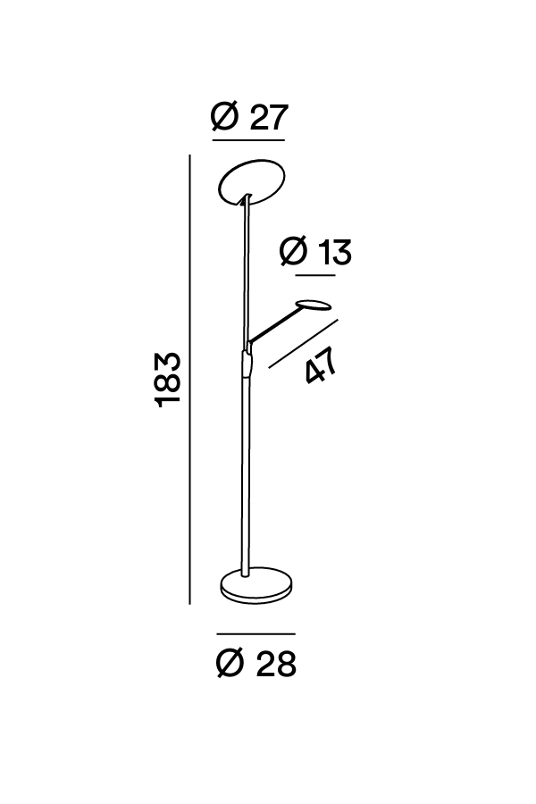 Perenz Miranda 6448 - Disegno tecnico e misure