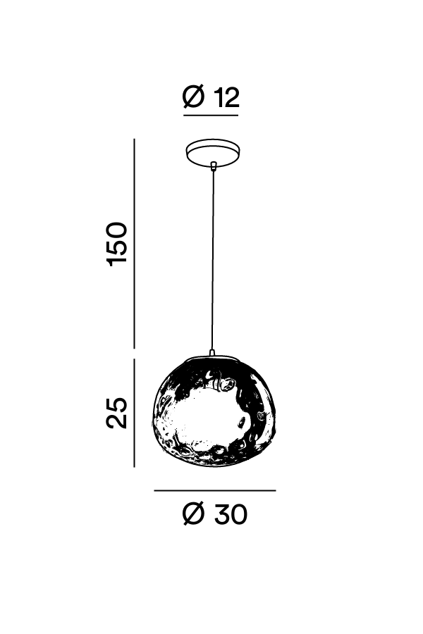 Perenz Skin 6466 - Disegno tecnico e misure