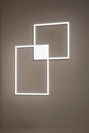 Plafoniera Cross 6596 Bianco - Perenz