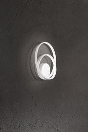 Applique LED CCT Dimmerabile con Diffusore in Silicone Perenz Ritmo 6619 B CT Bianco