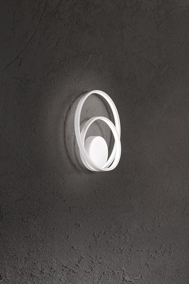 Applique LED CCT Dimmerabile con Diffusore in Silicone Perenz Ritmo 6619 B CT Bianco