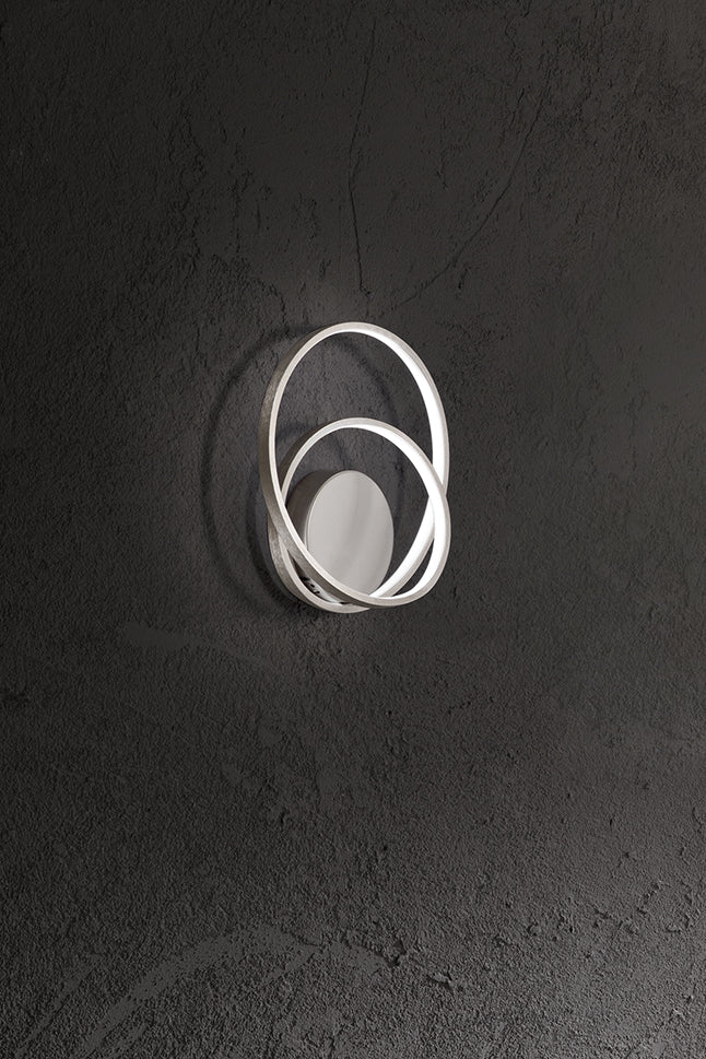 Applique LED CCT Dimmerabile con Diffusore in Silicone Perenz Ritmo 6619 BR CT Grigio