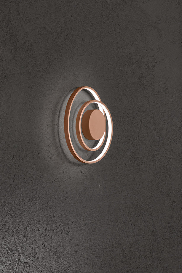 Applique LED CCT Dimmerabile con Diffusore in Silicone Perenz Ritmo 6619 E CT Cannella