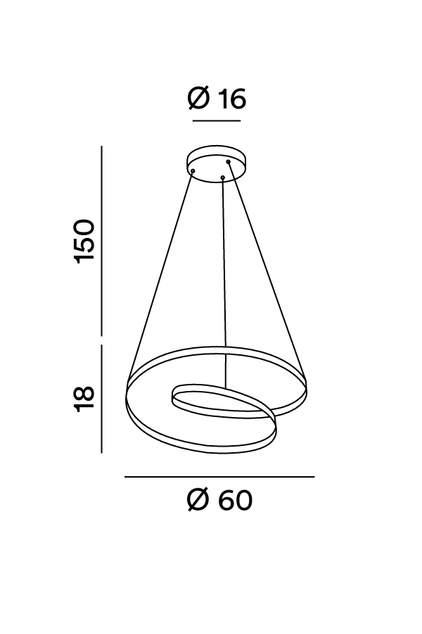 Perenz Ritmo 6620 - Disegno tecnico e misure