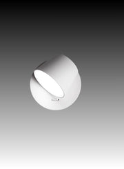 Applique LED Perenz Konec 6628 bianca orientabile con interruttore