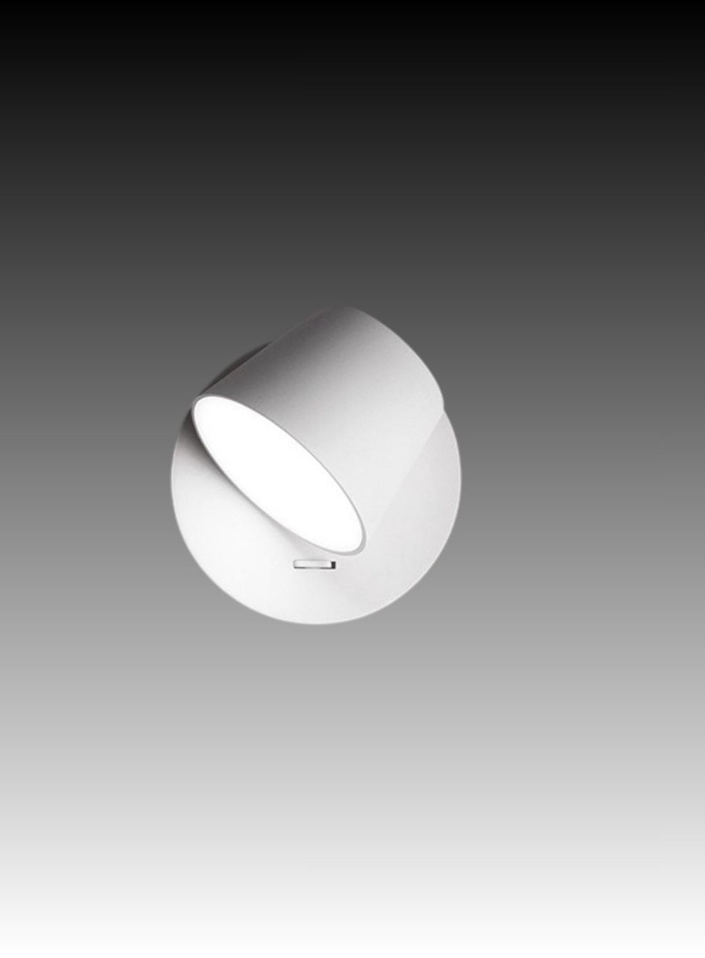 Applique LED Perenz Konec 6628 bianca orientabile con interruttore