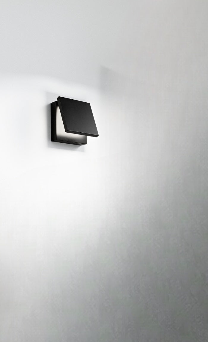 Applique LED Perenz Secret 6706 nera con diffusore regolabile