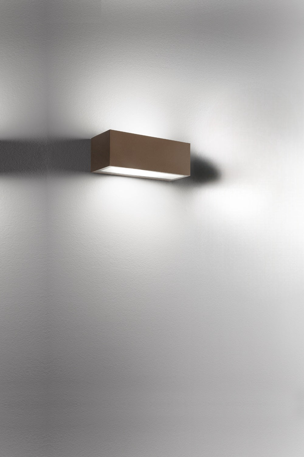 Applique da Esterno Biemissione IP54 2 x E14 Perenz Step 6730 E Corten