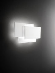 Applique LED Perenz Dip 6750 bianca a tre elementi sfalsati