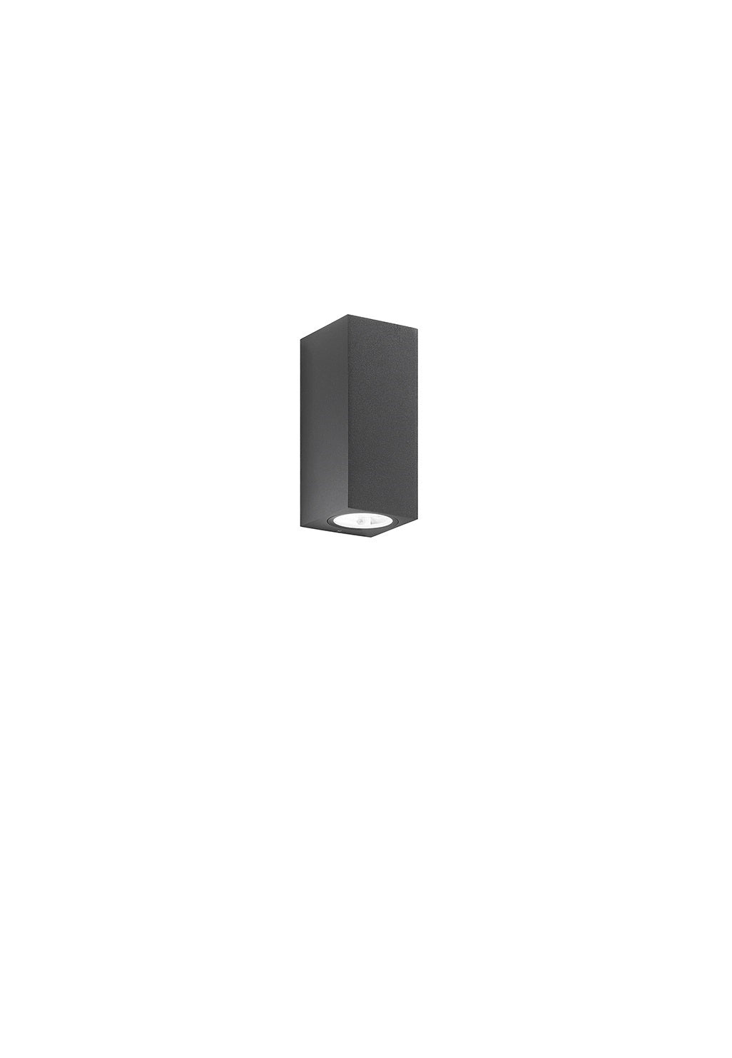 Applique da Esterno IP65 Biemissione 2 x GU10 Perenz Monolite 6828 A Antracite