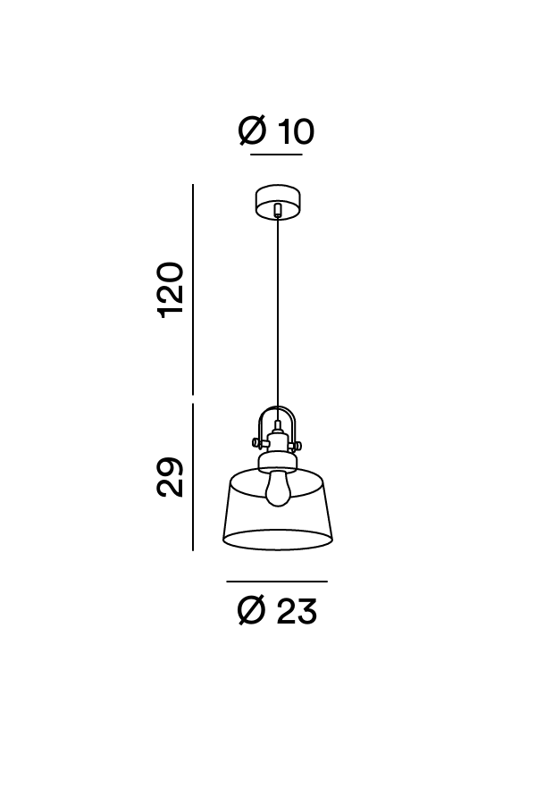 Perenz Vintage 6840 - Disegno tecnico e misure
