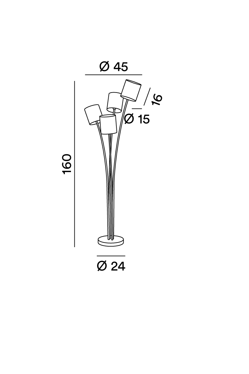 Perenz Joke 6870 - Disegno tecnico e misure