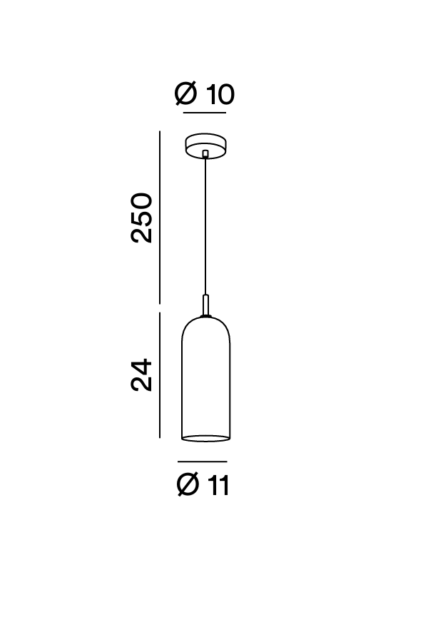 Perenz Coro 6942 - Disegno tecnico e misure