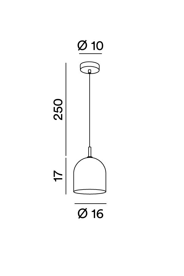 Perenz Coro 6946 - Disegno tecnico e misure