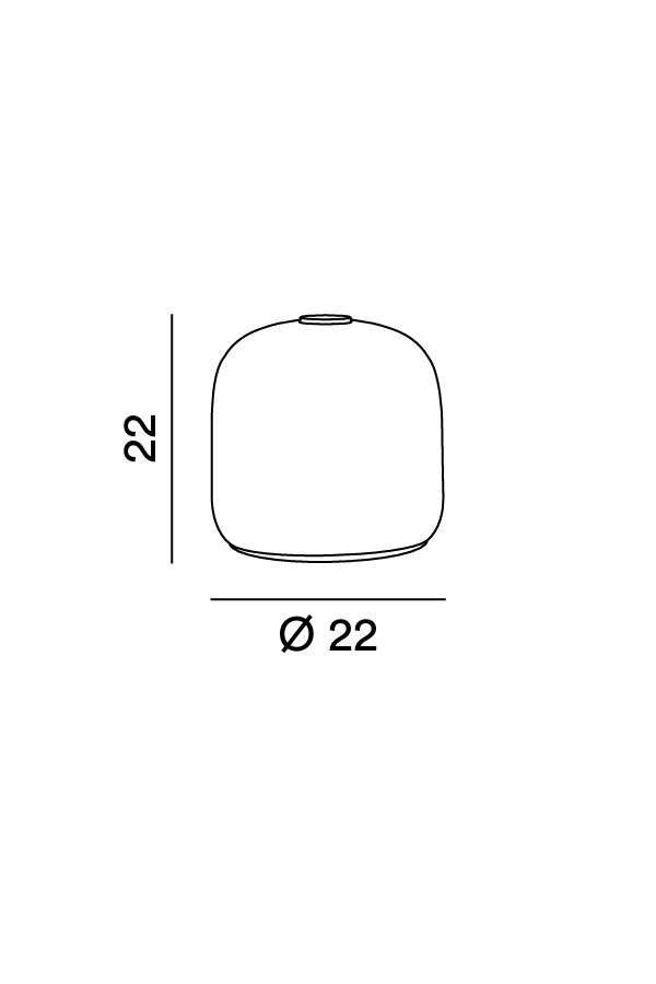 Perenz Anima 6952 - Disegno tecnico e misure