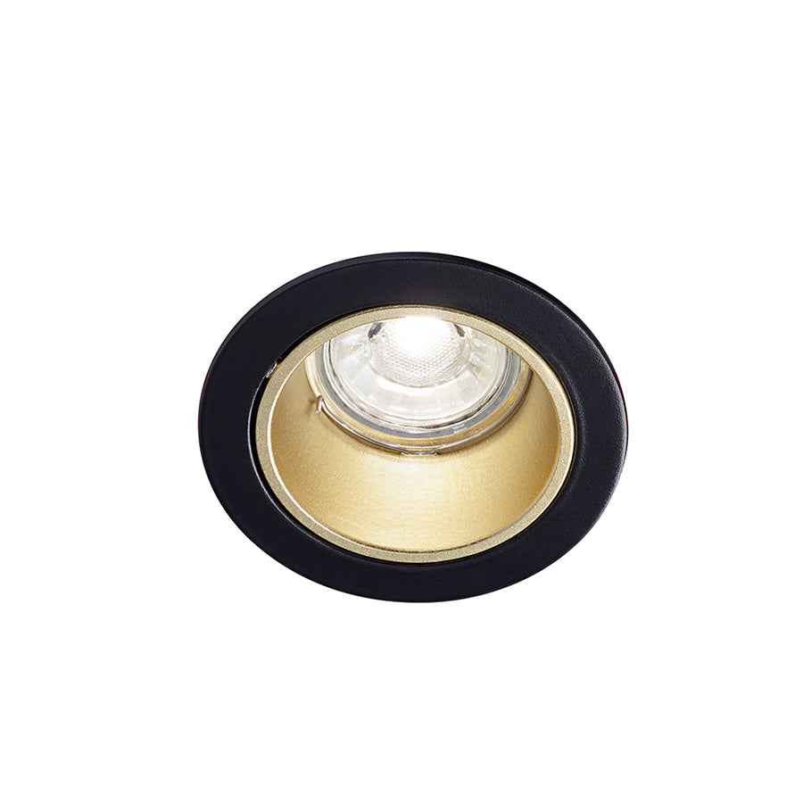 Faretto Isyluce Simplie 715NO nero-oro
