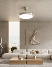 Ventilatore da soffitto Perenz Myra 7196 SB CT sabbia opaco a pale scomparsa