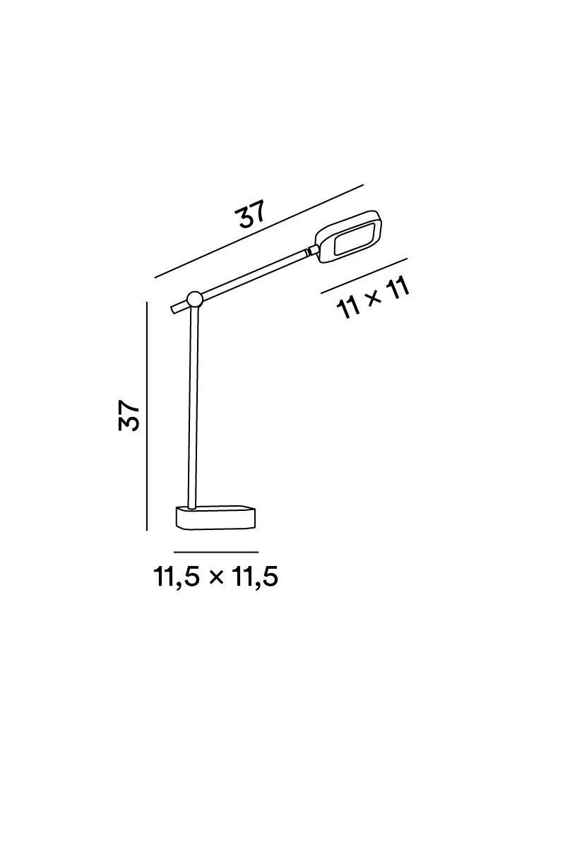 Perenz Icon 8020 - Disegno tecnico e misure