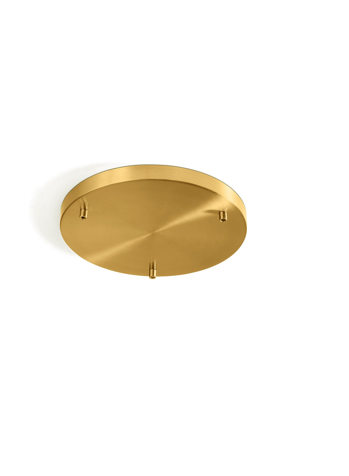 Rosone tondo 3 fori Perenz 8030 ottone brunito