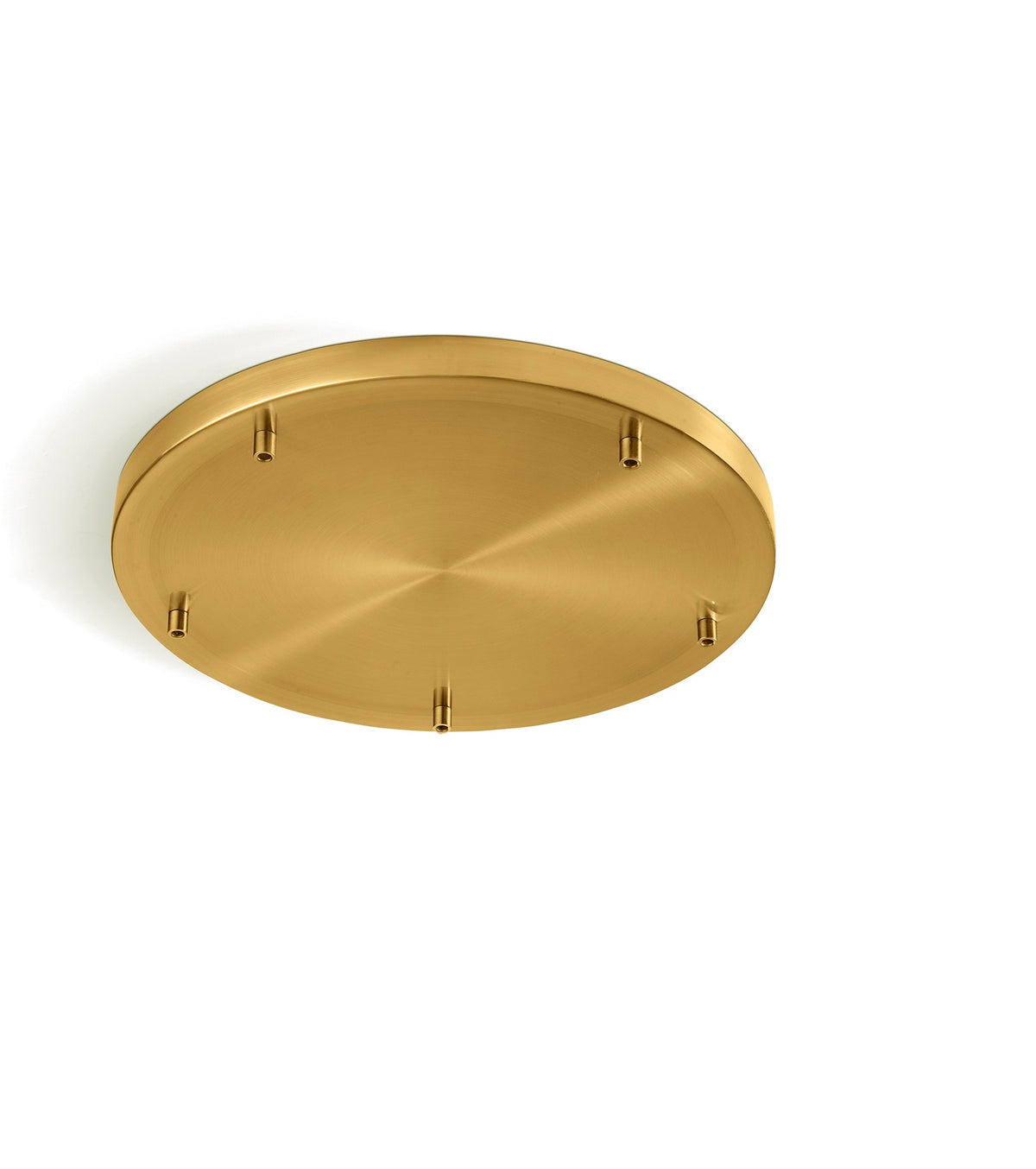 Rosone tondo 5 fori Perenz 8032 ottone brunito