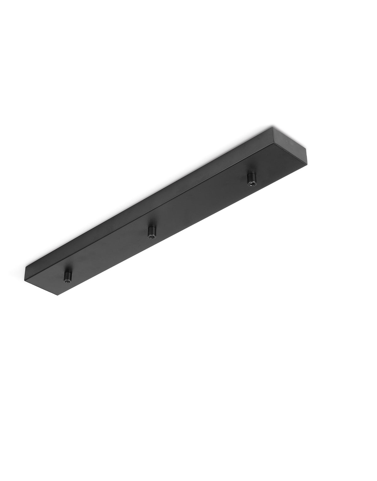 Rosone a barra 3 fori Perenz 8034 nero opaco