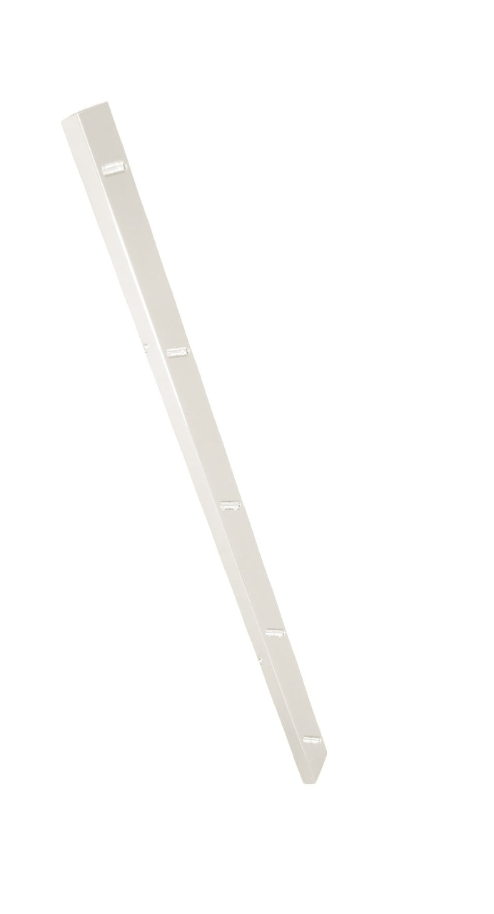 Rosone a barra 120 cm 5 fori Perenz 8035 bianco opaco