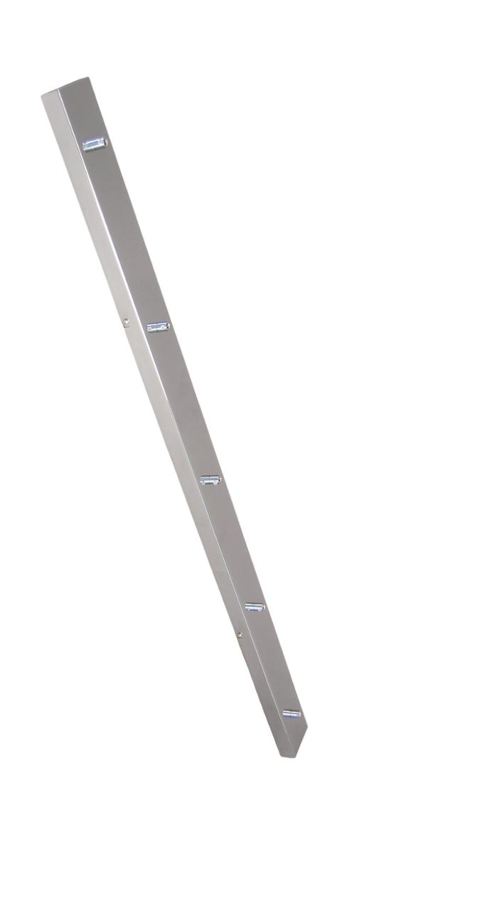 Rosone a barra 120 cm 5 fori Perenz 8035 cromo lucido