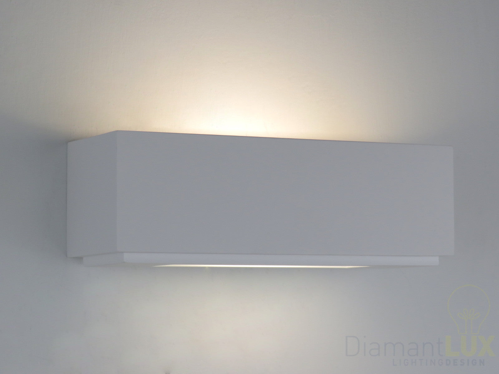 Applique Gesso Rettangolare Bidirezionale E14 Diamantlux 803A