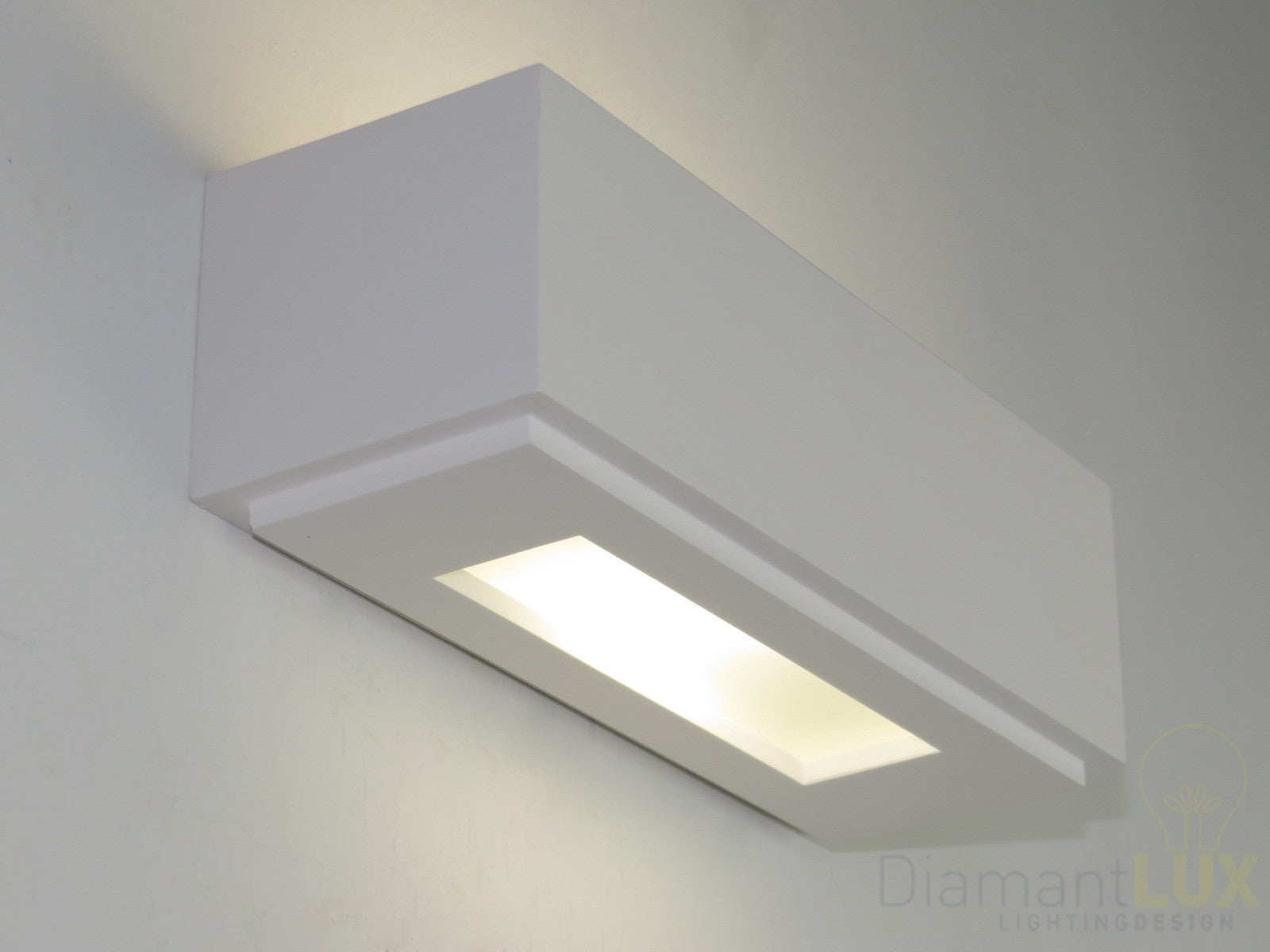 Applique Gesso Rettangolare Bidirezionale E14 Diamantlux 803A