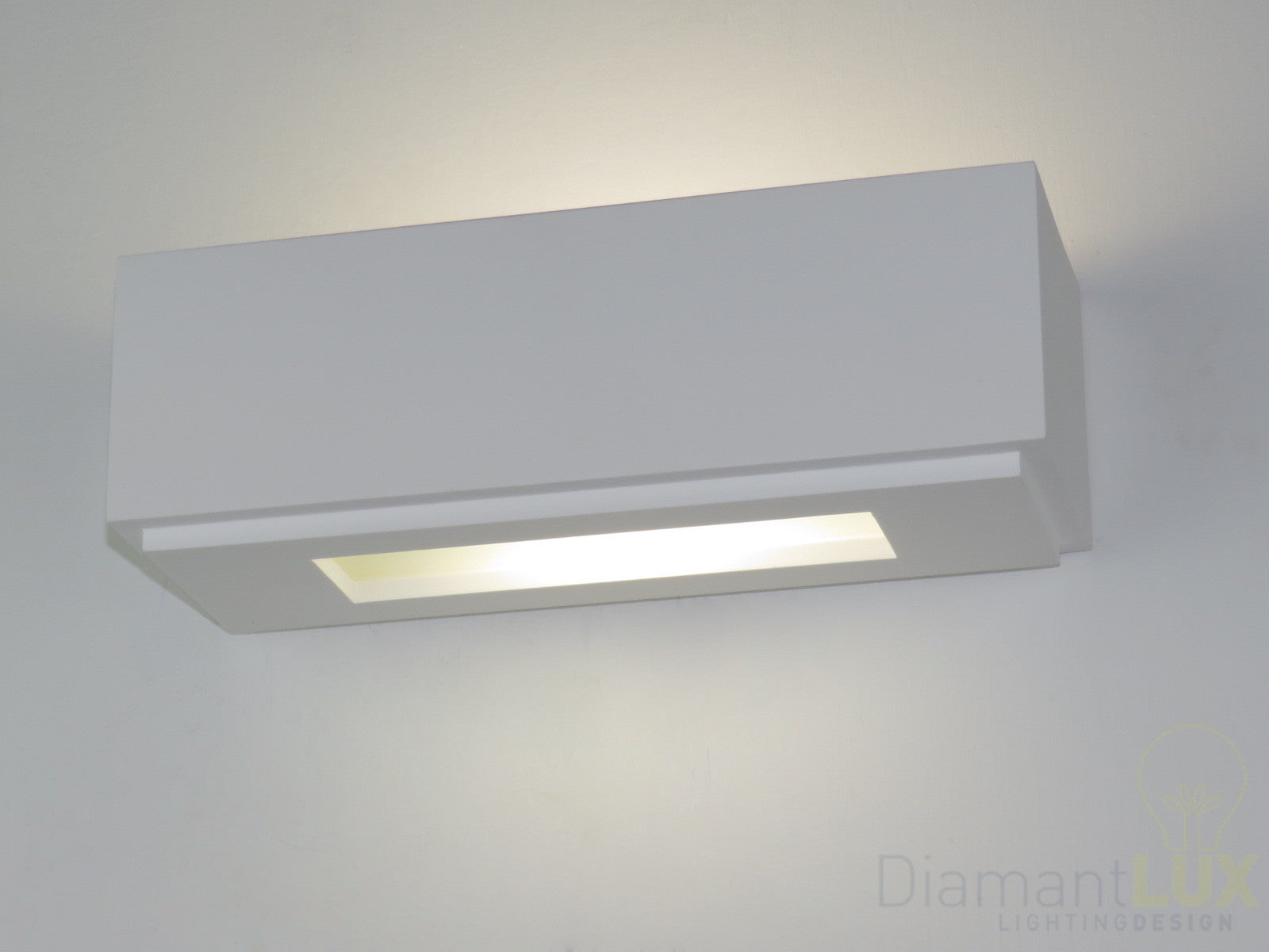 Applique Gesso Rettangolare Bidirezionale E14 Diamantlux 803A