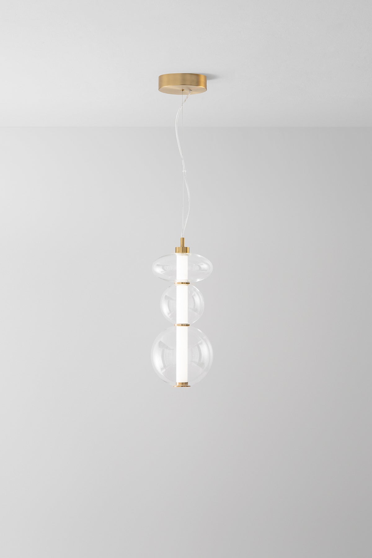 Perenz Bubbles 8162 sospensione LED oro