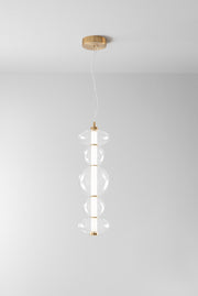 Perenz Bubbles 8163 sospensione LED oro