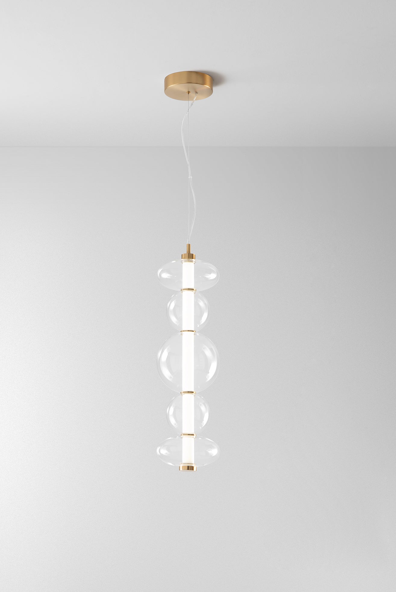 Perenz Bubbles 8163 sospensione LED oro