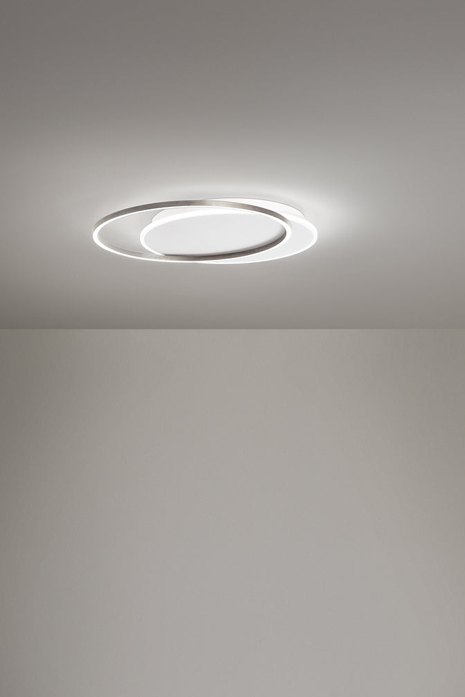 Plafoniera Perenz Orbit 8195 Bianco/Grigio