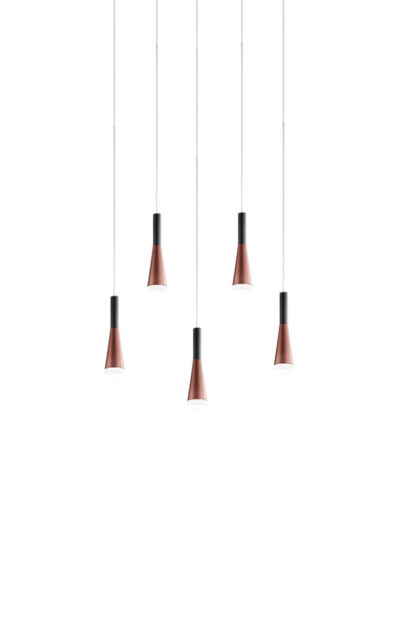 Perenz Cone 8208 sospensione nero oro