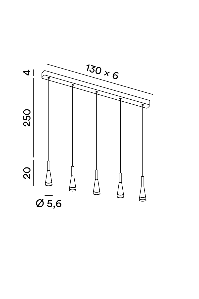 Disegno tecnico Perenz Cone 8212