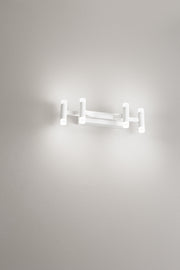 Applique LED Dimmerabile Biemissione 24W Bianca o Oro Perenz Candles 8274 B LC Bianco