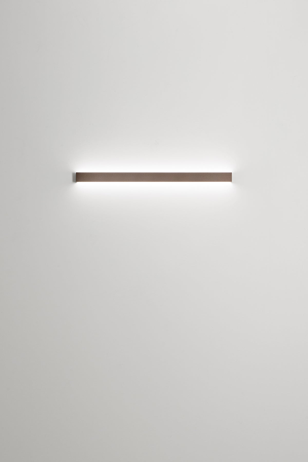 Applique LED Perenz Rummo 8280 marrone metallizzato a doppia emissione