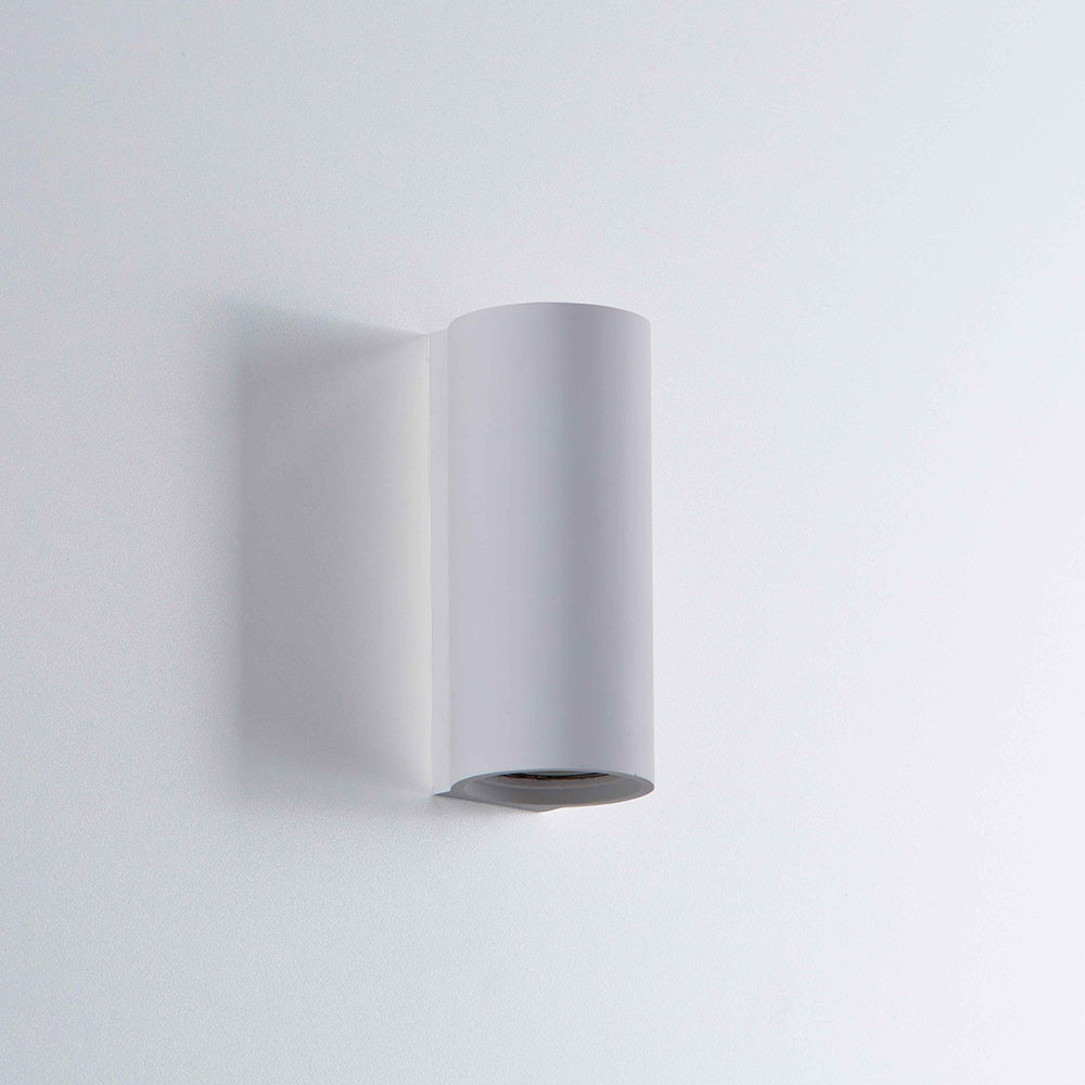 Plafone cilindrico biemissione in gesso bianco tinteggiabile - Isyluce GYPSOS 831