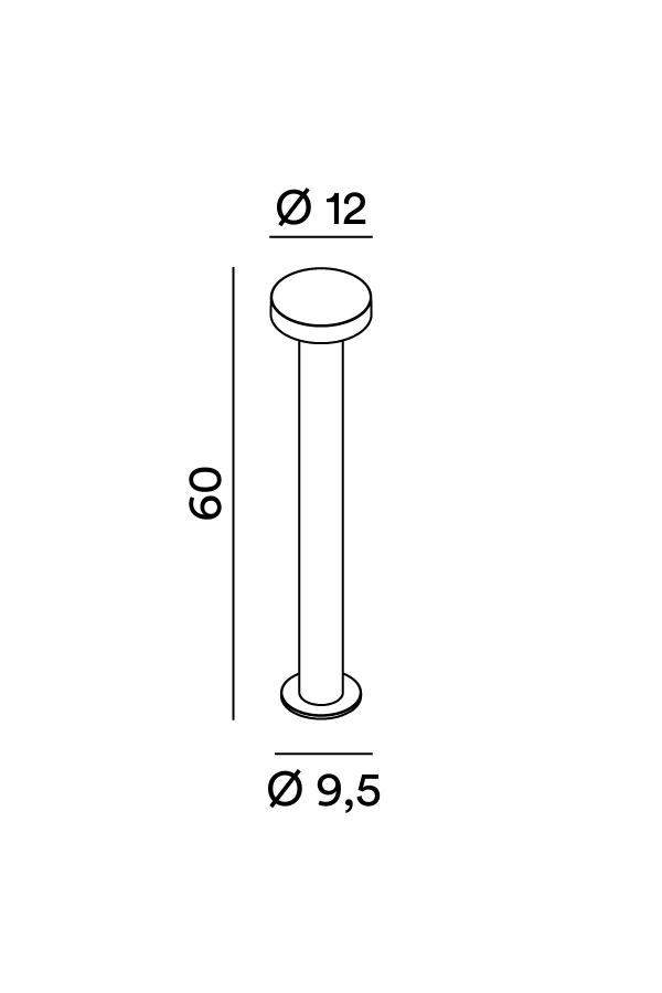 Disegno tecnico Perenz Stool 8320