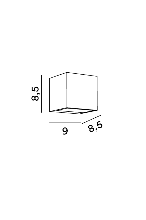 Disegno tecnico Perenz Spot 8354