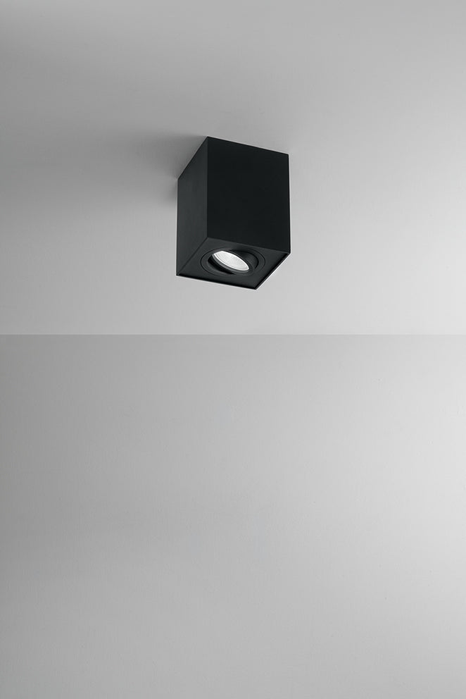 Plafoniera Centric 8364 Nero - Perenz