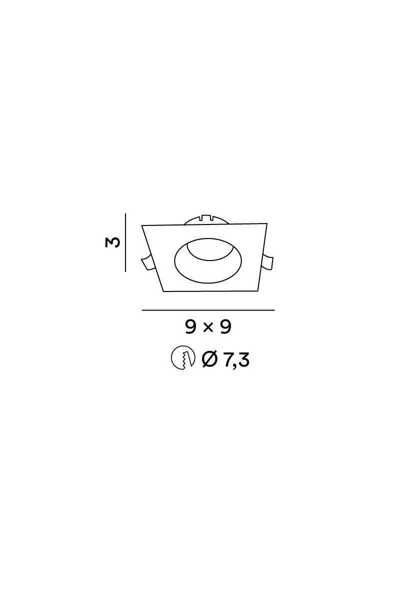 Disegno tecnico Perenz Oasis 8368